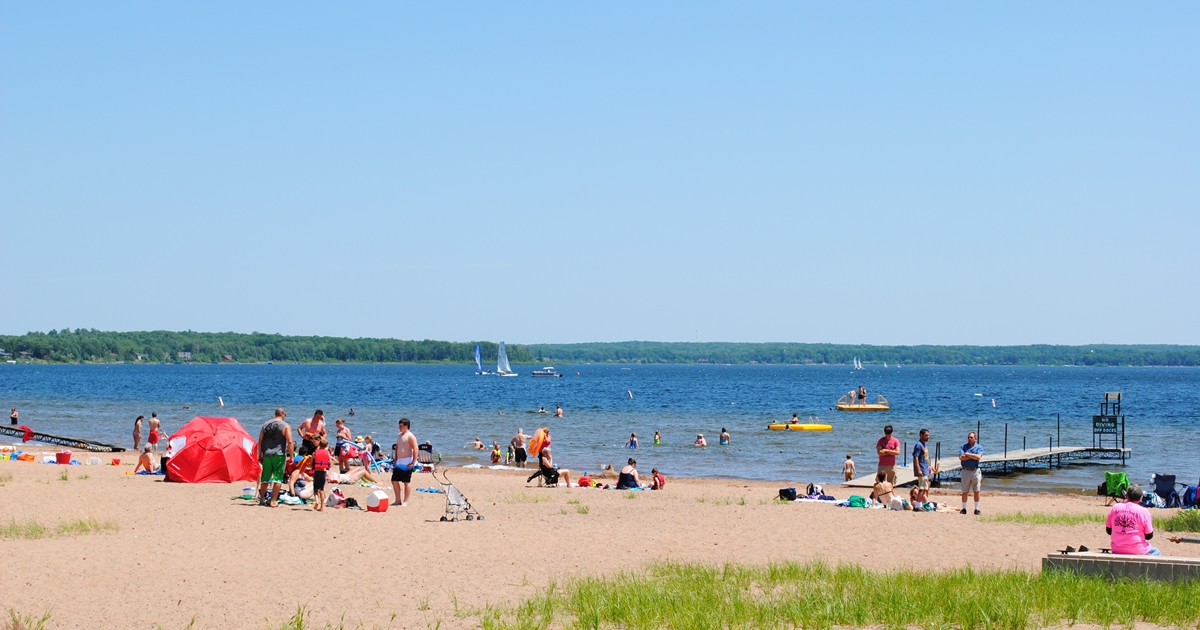 Shell Lake Beach & Memorial Park | Travel Wisconsin