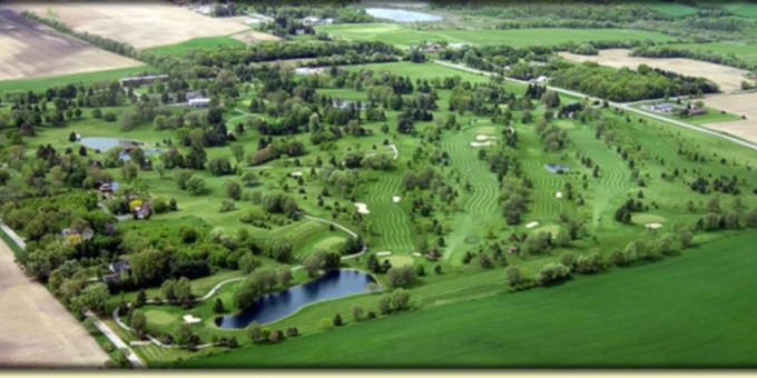 Evansville Golf Club Aerial Photo
