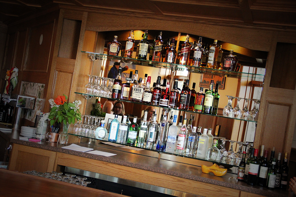 The Spirit Room serves hand-picked selection of spirits, fine wine, and craft beer. Photo by Andrew Saur.