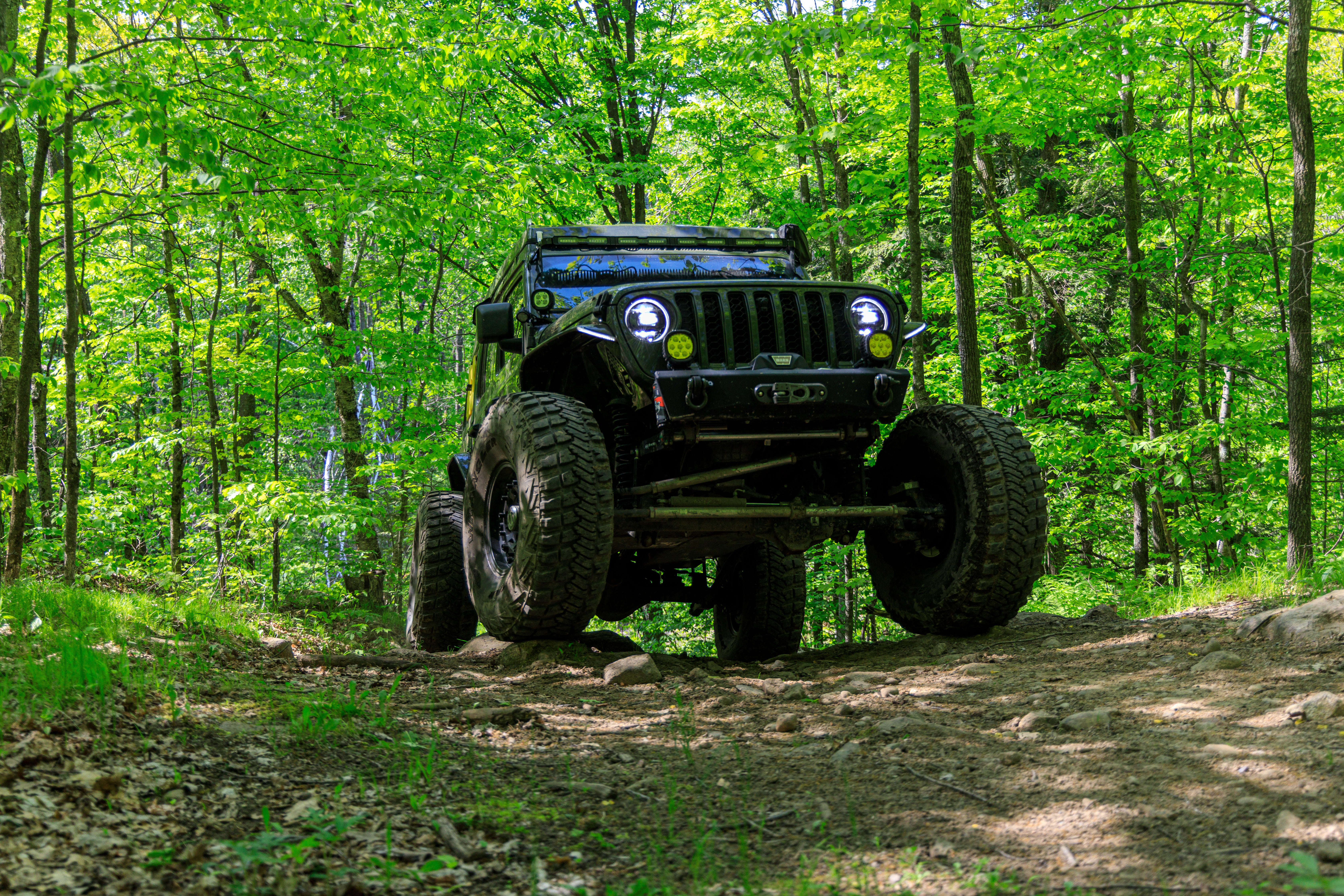 Glacier-scattered rocks create the perfect playground for off-highway vehicles in Langlade County — just make sure you’ve got the proper permits before hitting the trails!