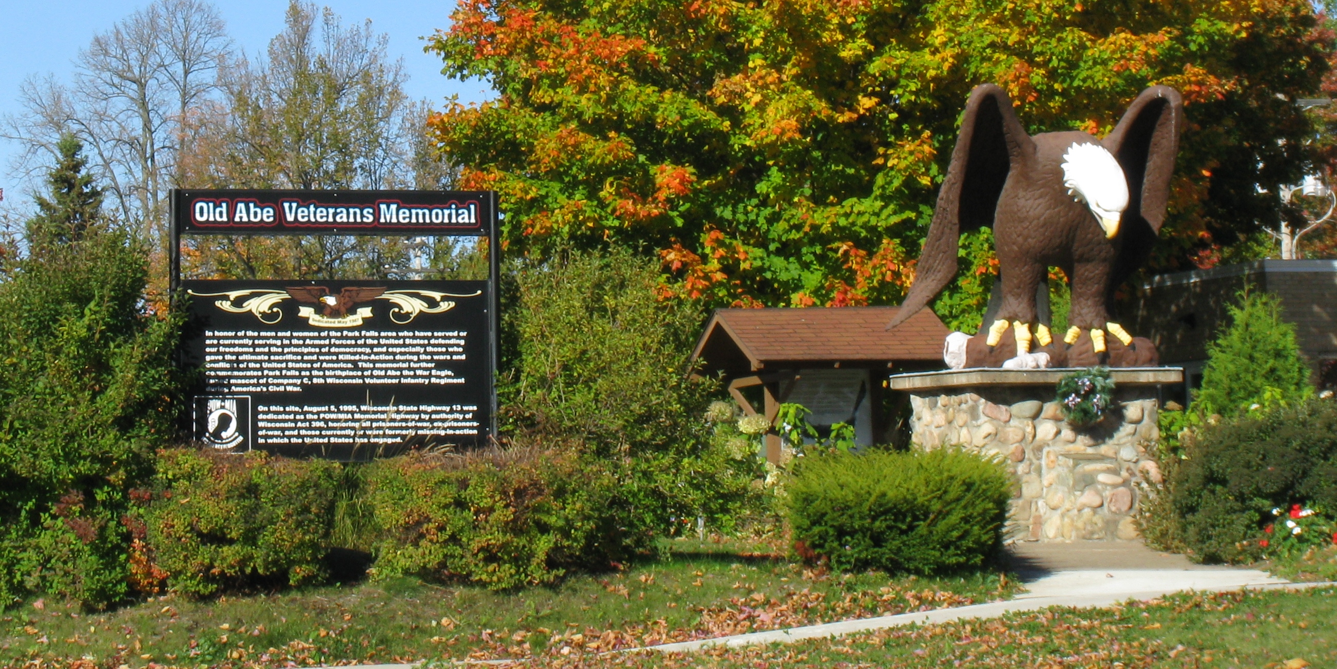 Old Abe Monument, Park Falls
