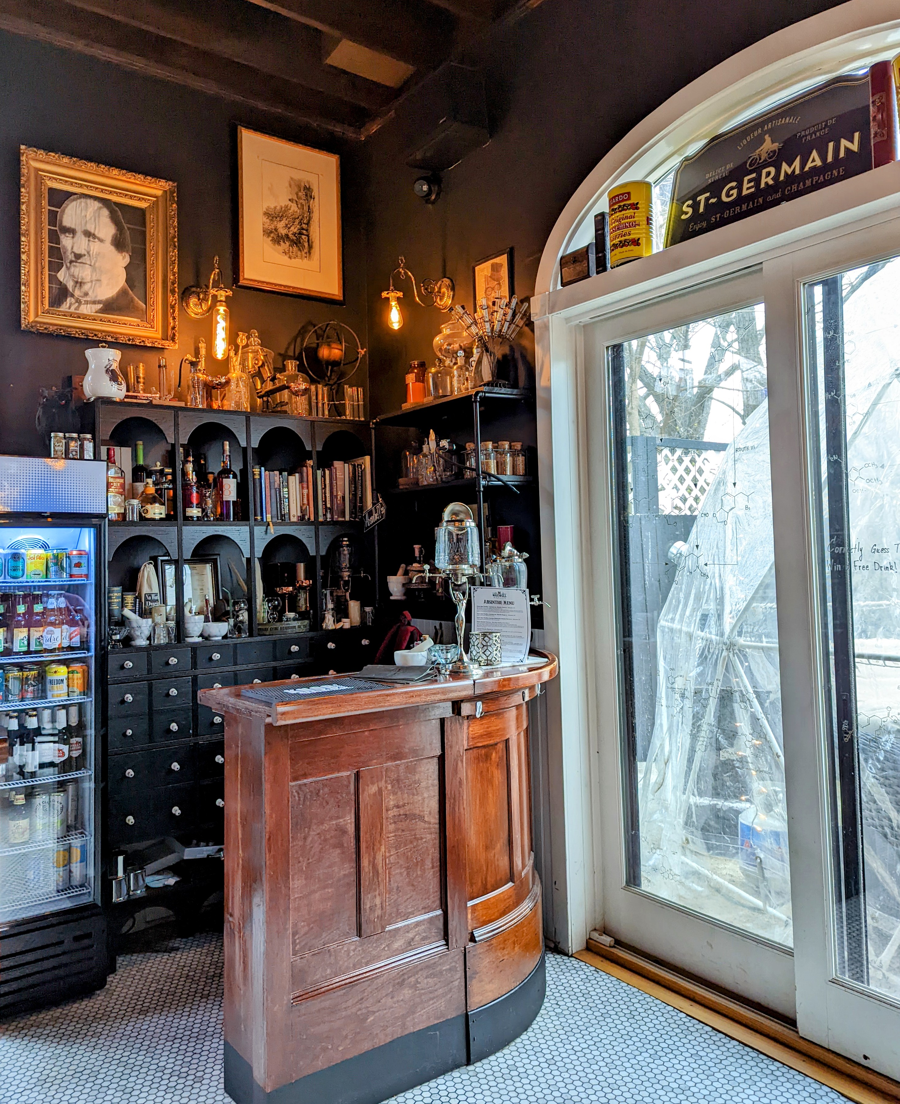 Apothecary Bar at Maxwell Mansion