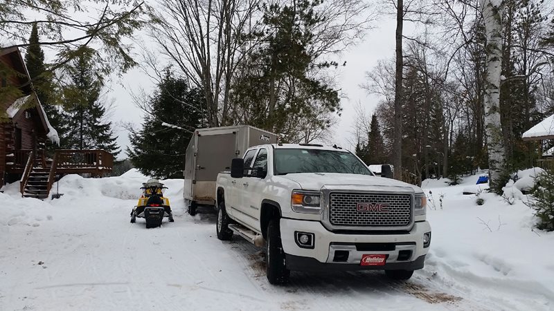 Welcome snowmobilers!