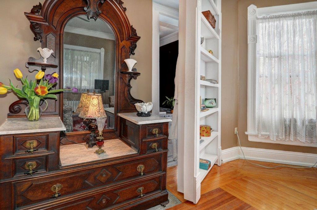 One of the many fine antiques at the Fargo Mansion Inn.