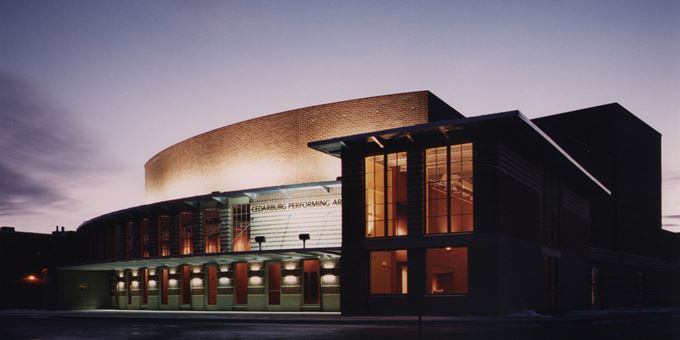 Nationally renowned performers of every genre are showcased in the state-of-the-art theater adjacent to Cedarburg High School.