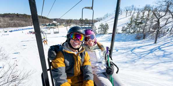 Skiing, snowboarding, ice skating, sledding, snowshoeing and cross country skiing! There is something for everyone at our winter wonderland.
