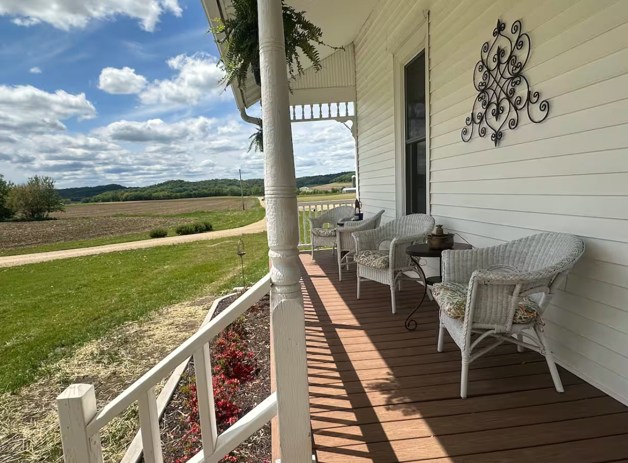 Porch view from The Willows