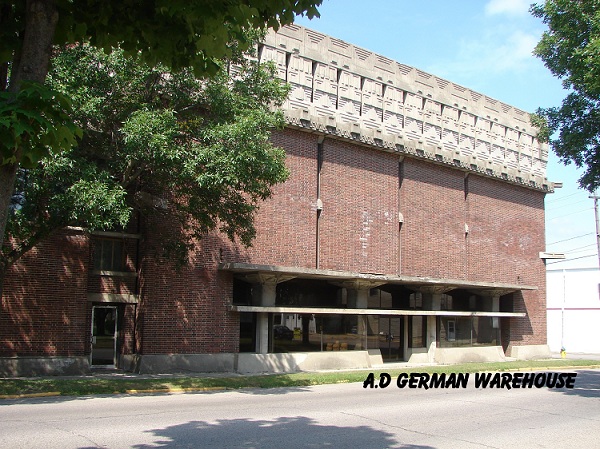 Birthplace of Frank Lloyd Wright and home of the A.D. German Warehouse designed by Frank Lloyd Wright.