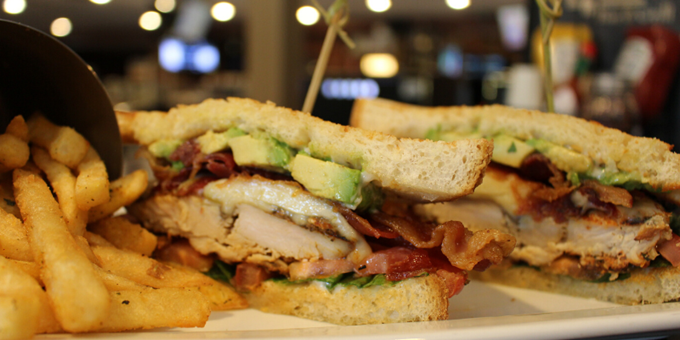 Try something from our made-from-scratch menu, like this chicken and avocado BLT, from JB&#39;s Junction Bar &amp; Grill.