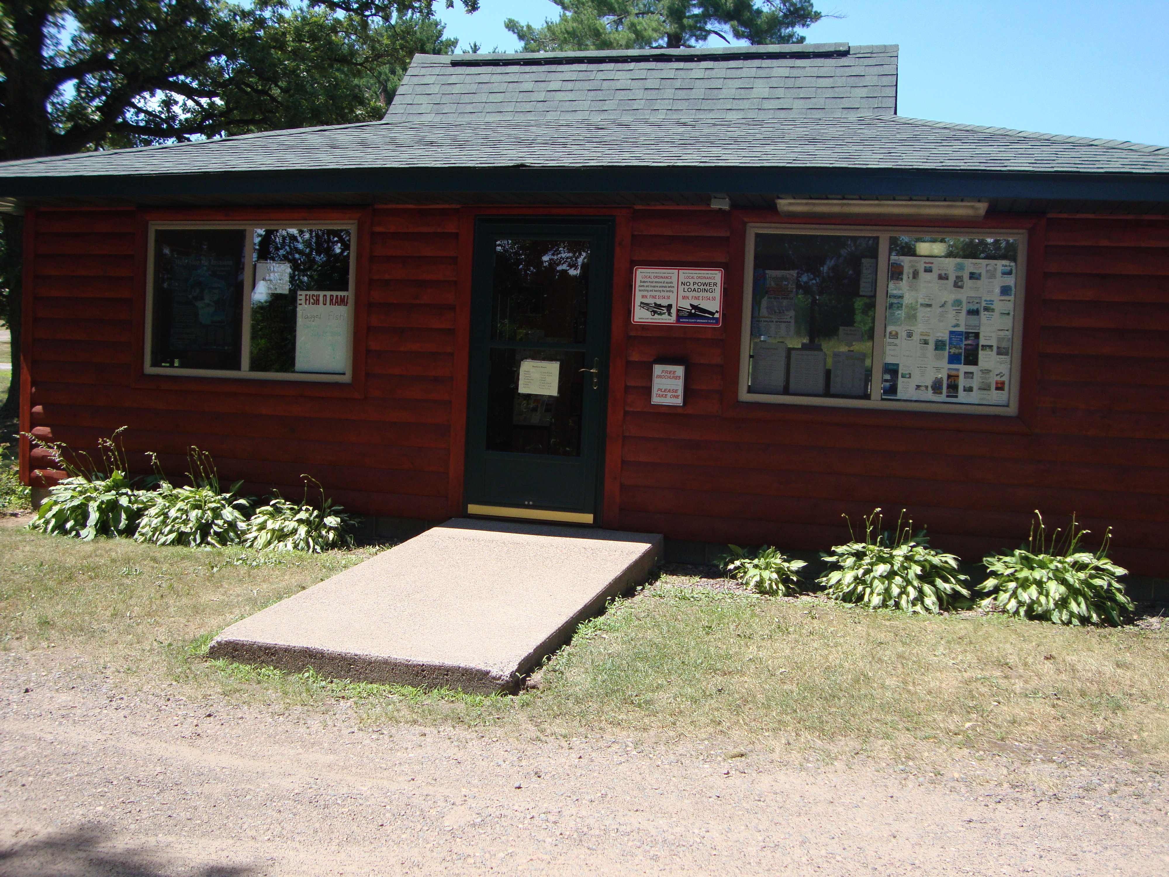 Our Information Center is conveniently located off Hwy 53.