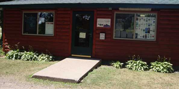 Our Information Center is conveniently located off Hwy 53.