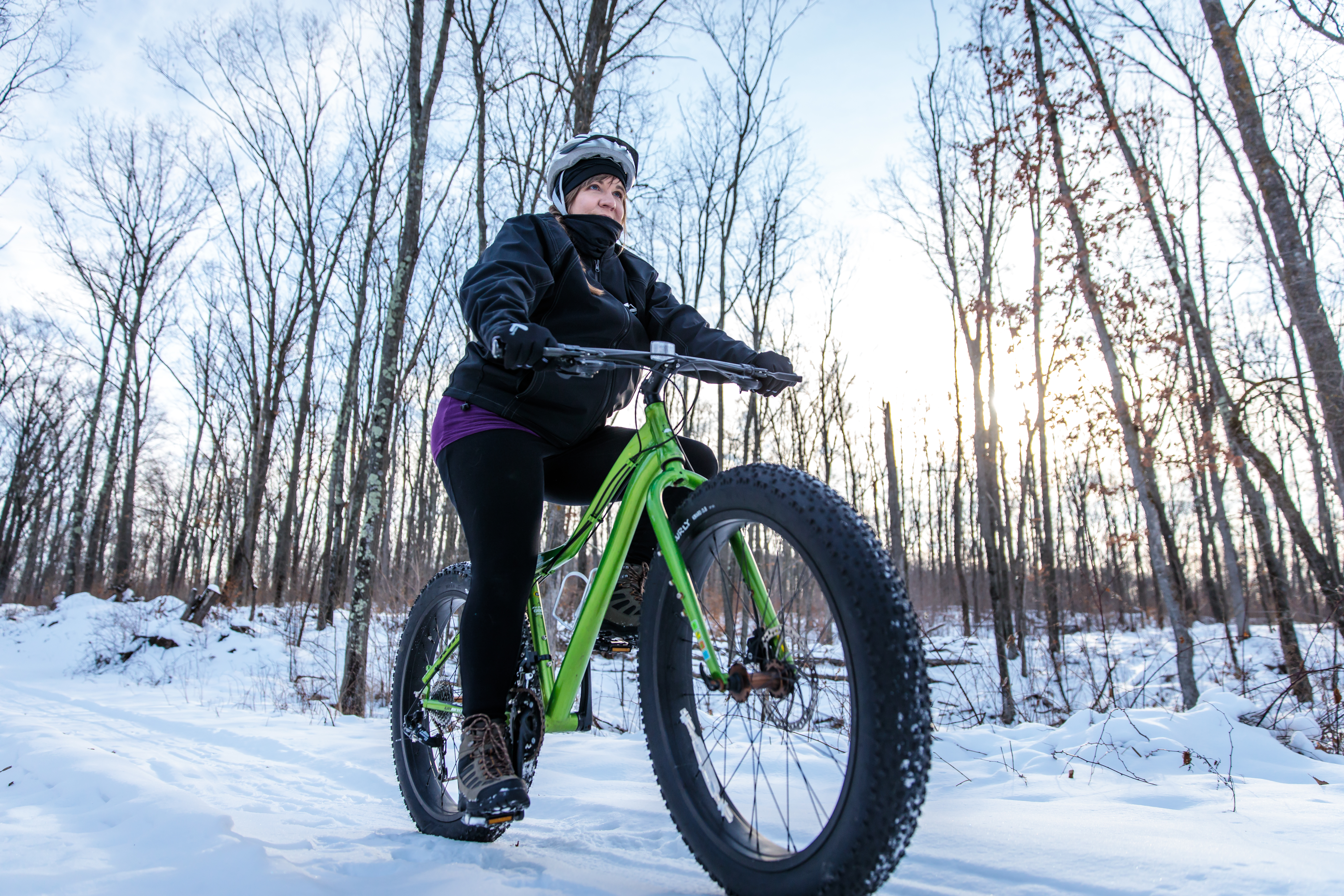 Fat Bike at Wildcat Winter Fat Bike Trail