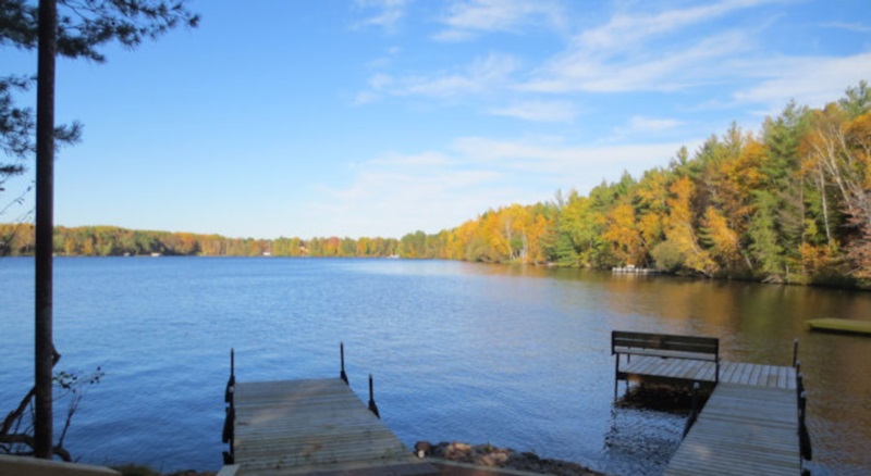 Long Lake and a few of our docks