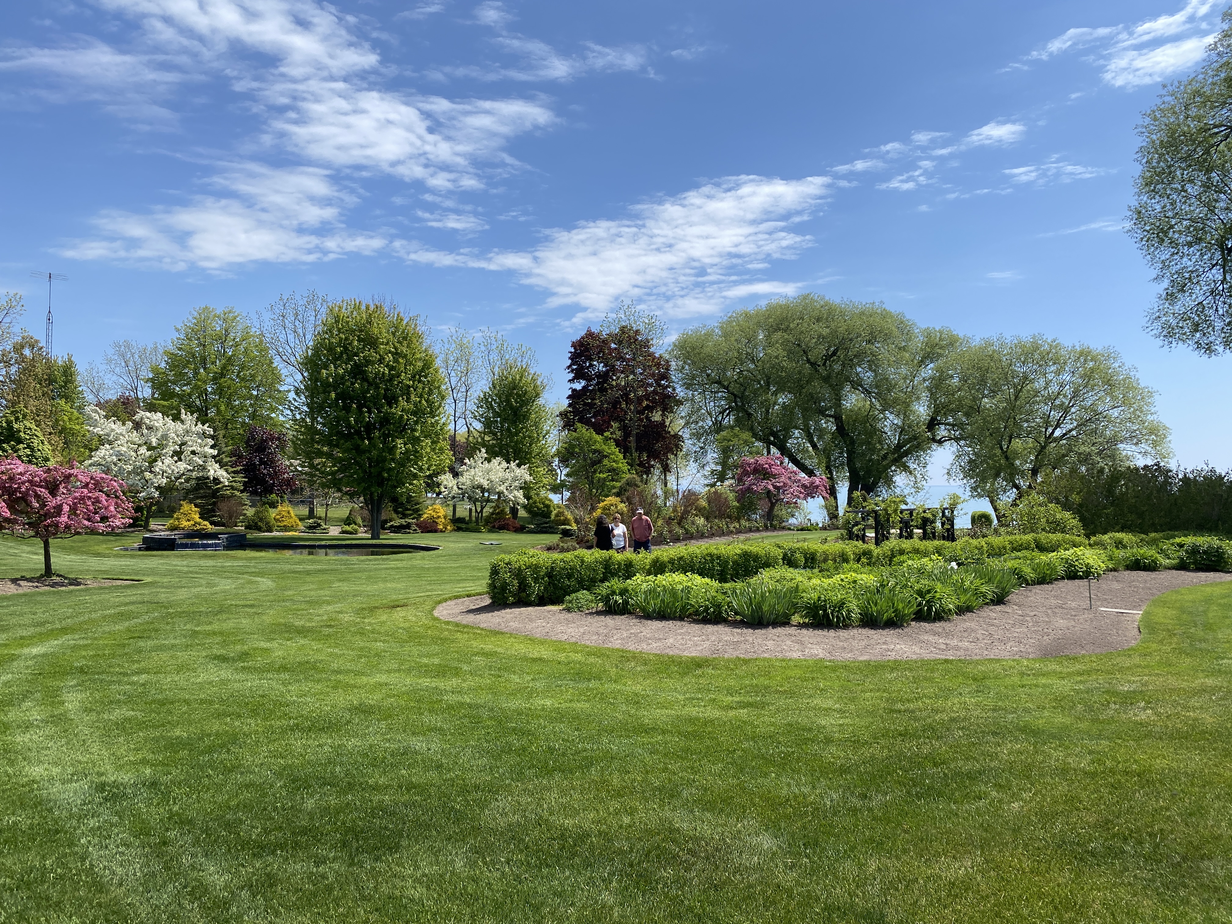 West of the Lake Gardens in Manitowoc
