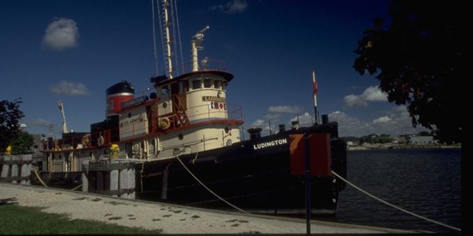 Tugboat Ludington at Kenwaunee