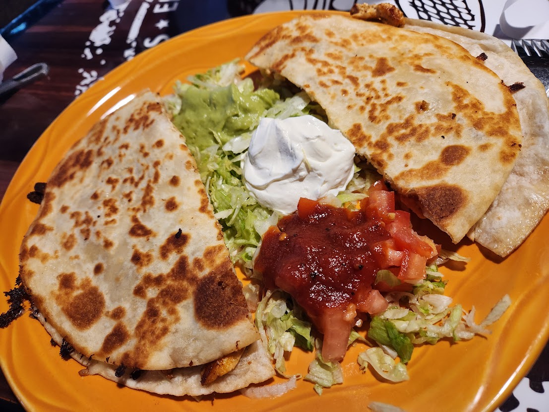 Quesadilla at El Mariachi in Watertown wi