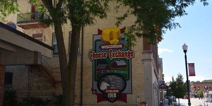 Plymouth, WI Plymouth Cheese Exchange Mural