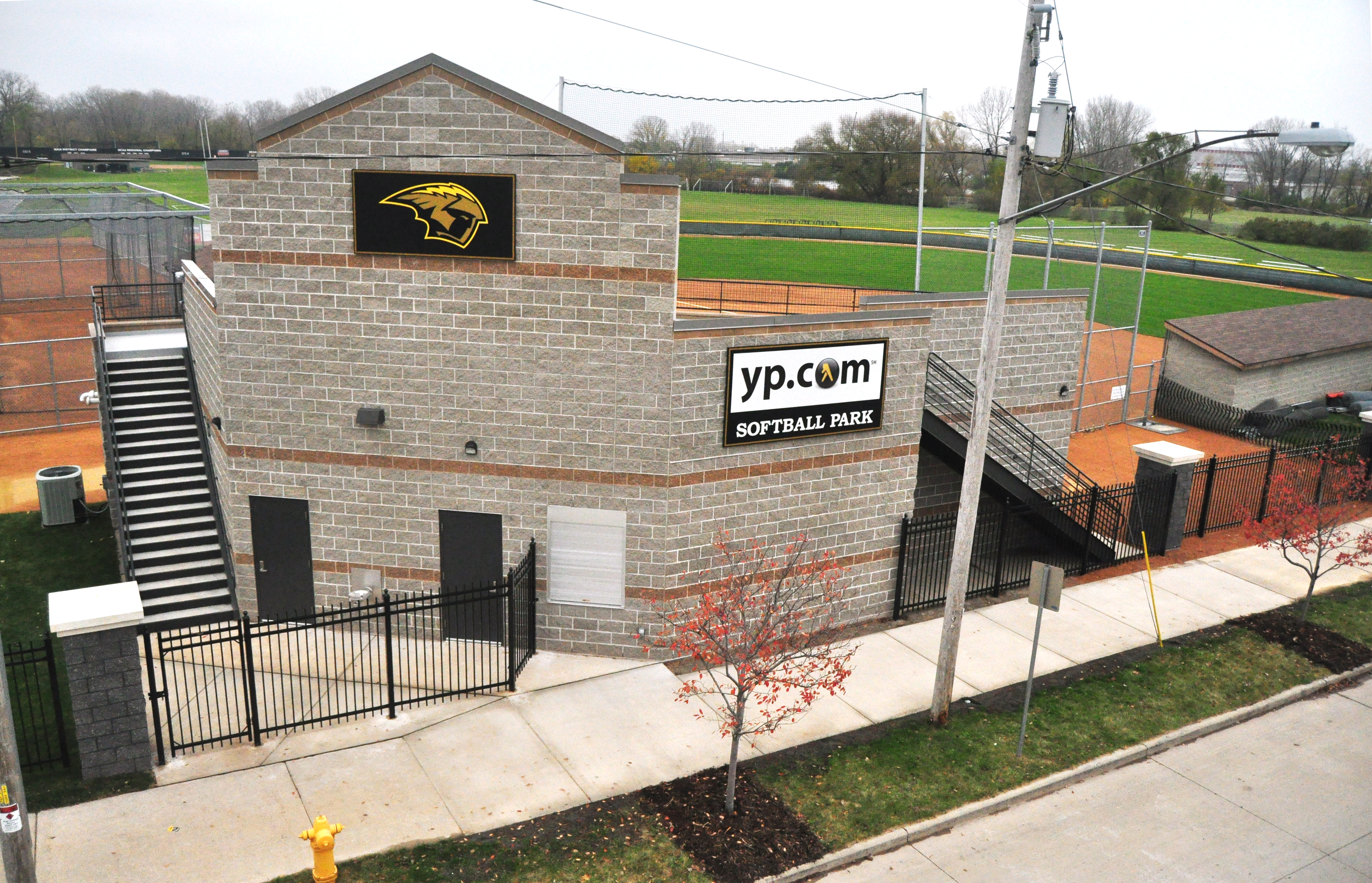 Softball field at Oshkosh Sports Complex