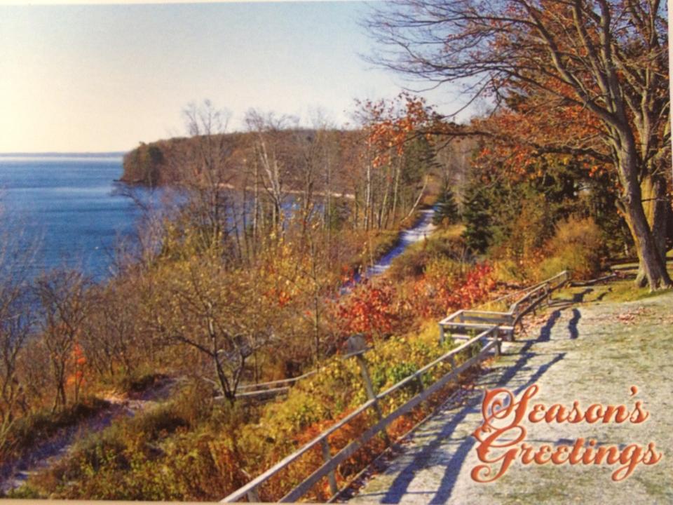 The Brownstone Trail near Seagull Bay