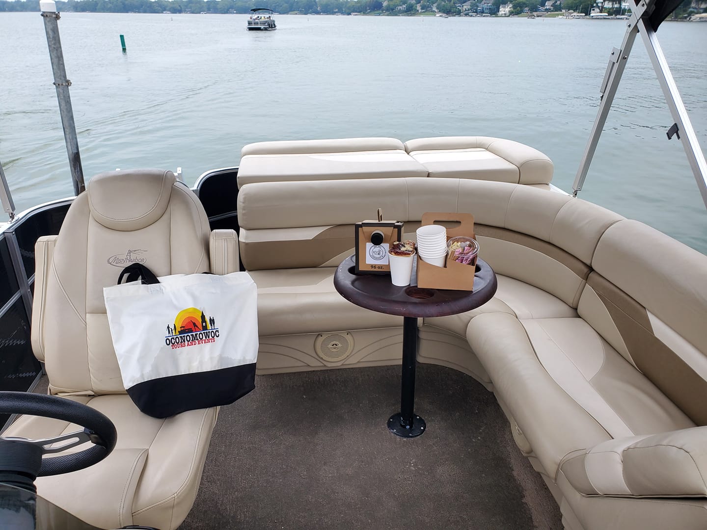 Enjoy refreshments aboard the boat as you learn about local history equipped with a book to follow along during the tour.