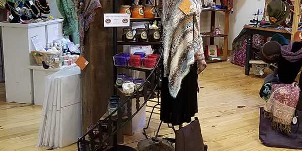 The Museum Gift Shop features hand-made items on consignment from area artists.