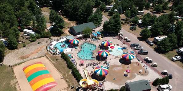 Evergreen Campsites Resort Travel Wisconsin