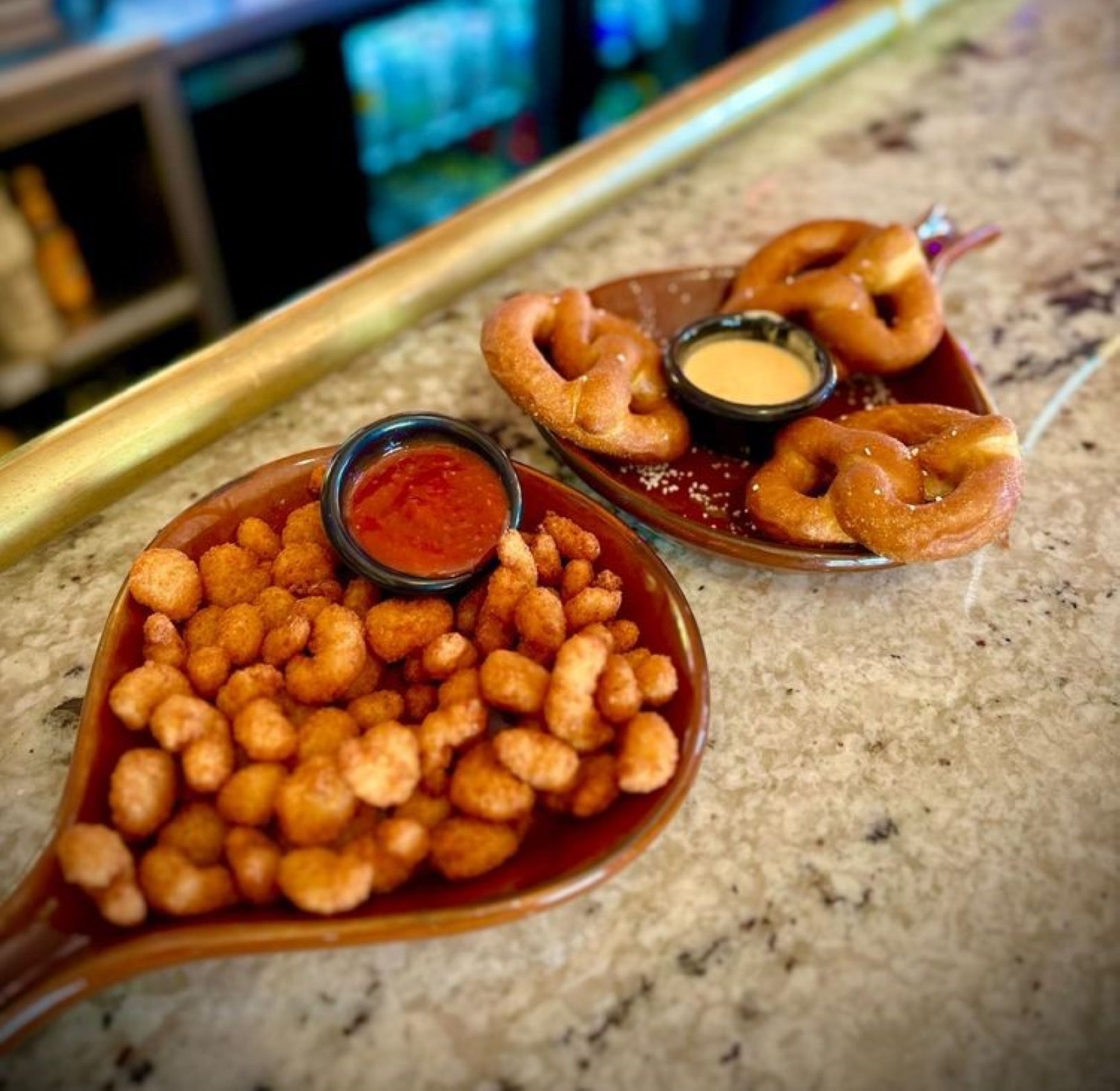 Menu options at Speedo's Harborside