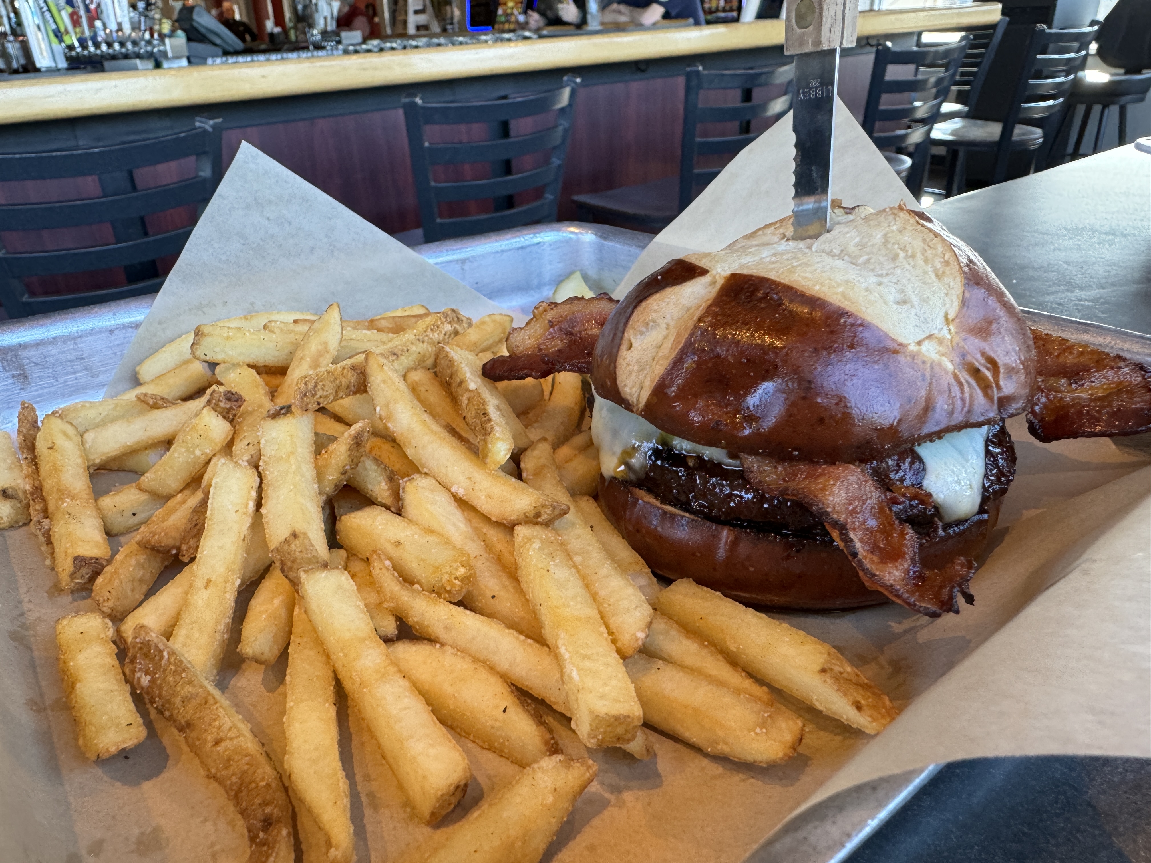 Jack Daniel’s burger