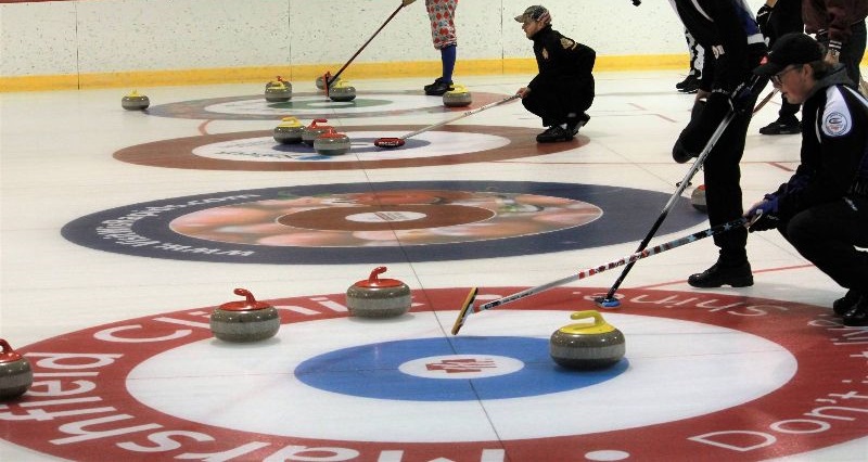 Curling House at Tri-City Curling Club.