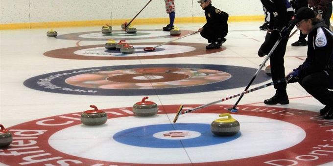 Curling House at Tri-City Curling Club.