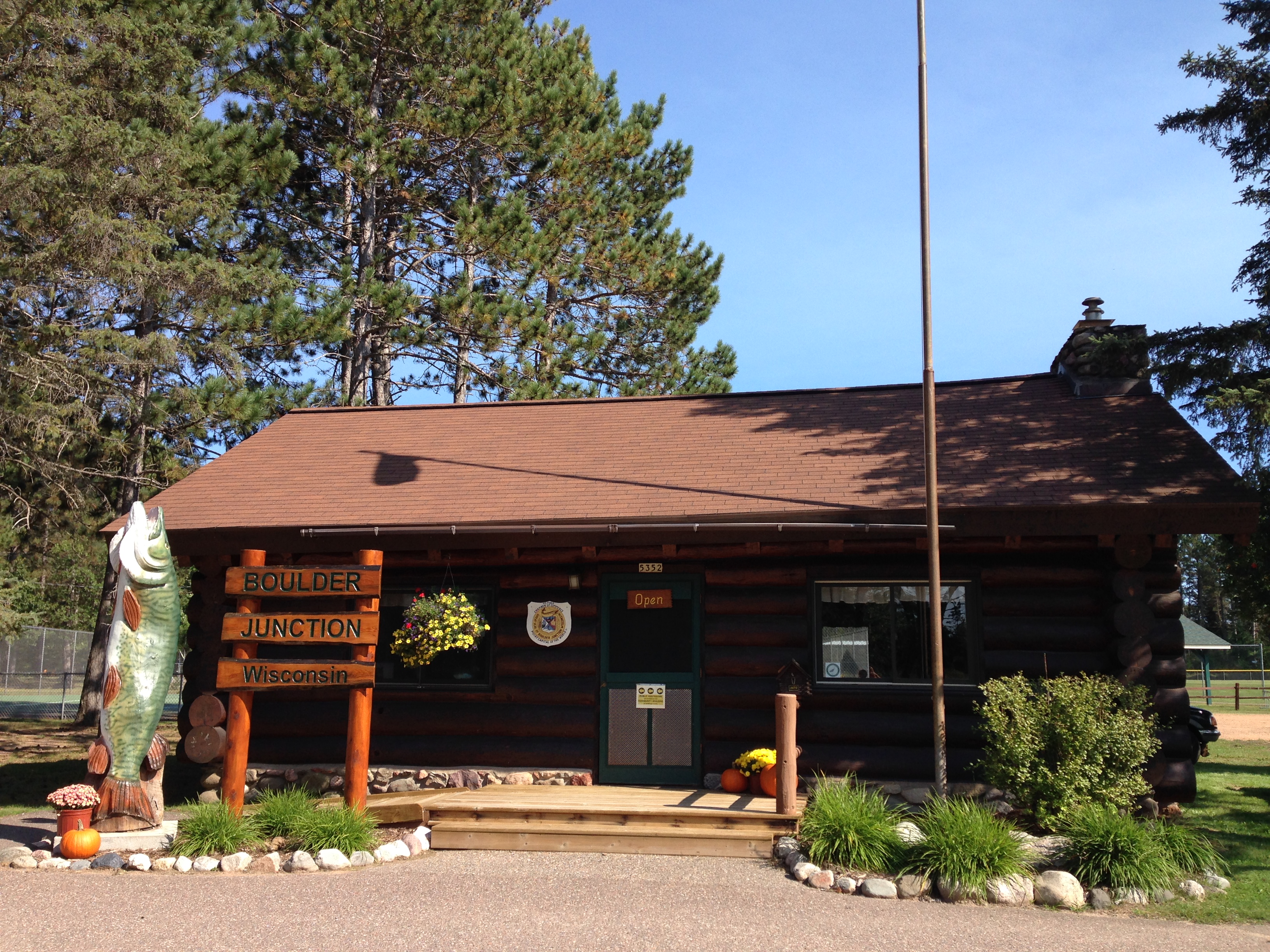 Boulder Junction in Fall