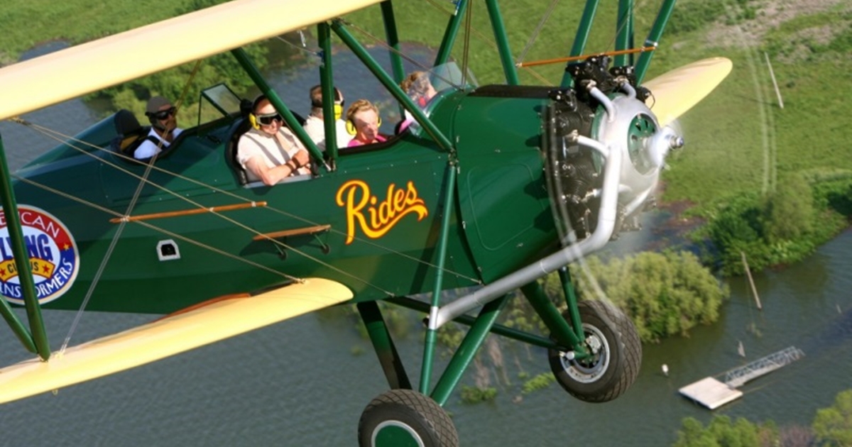 Biplane Rides of America | Travel Wisconsin