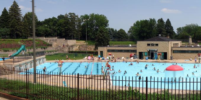 Family FUN at this community swimming pool, golf course and picnic area.