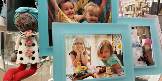 A great selection of photo frames includes these Prisma Acrylic frames in 4x6, 5x7 and 8x10 sizes!