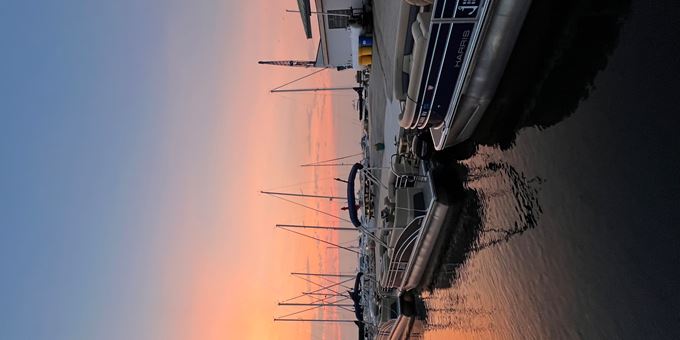 Northern Door County Boat Rental sunset views
