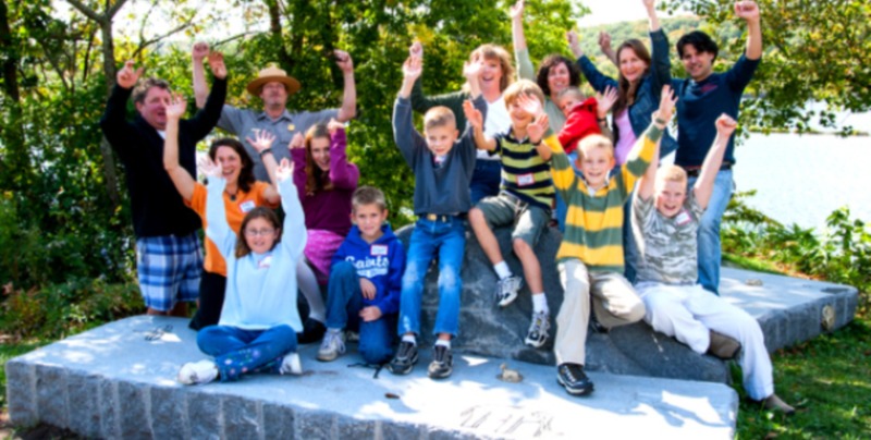 St Croix Fall Rock and River bench