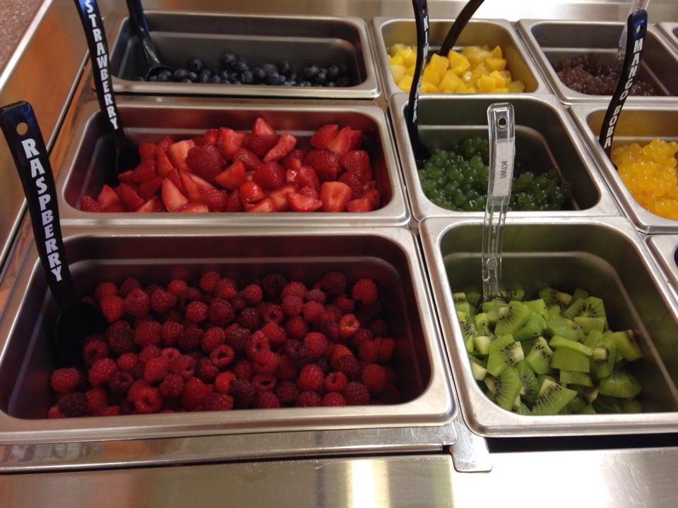 Kravin' Frozen Yogurt in downtown Ashland has more than 50 delicious toppings to choose from.