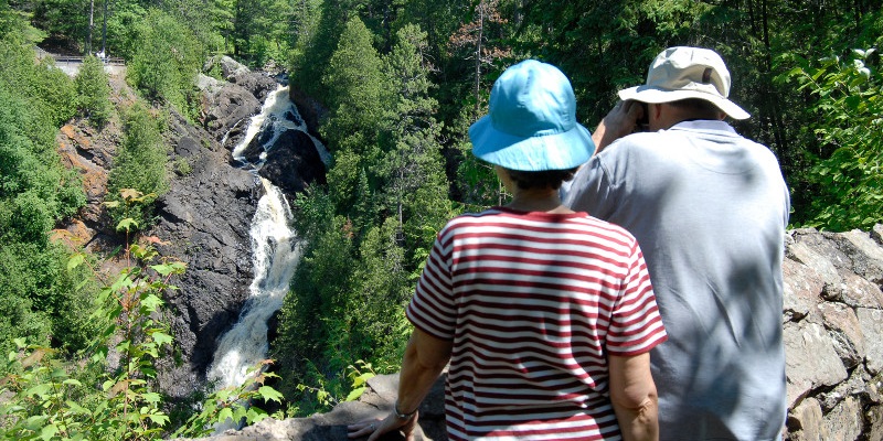Big Manitou Falls in Pattison State Park
