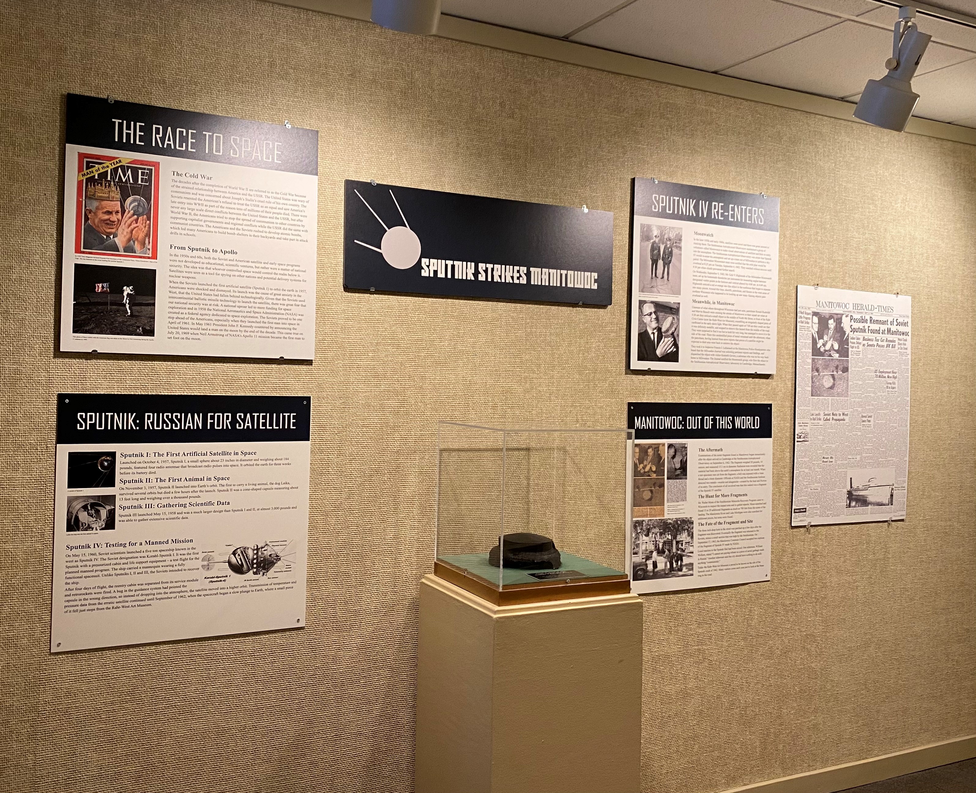 Sputnik exhibit