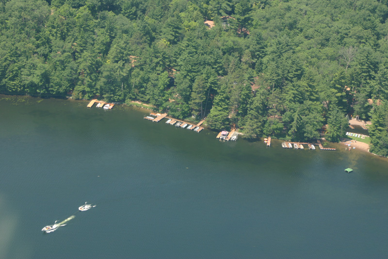 Our resort from the air