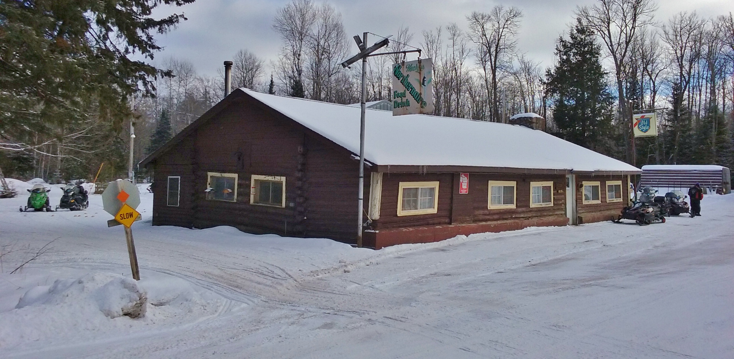 02-08-17 on Snowmobile Trail #101 / #10