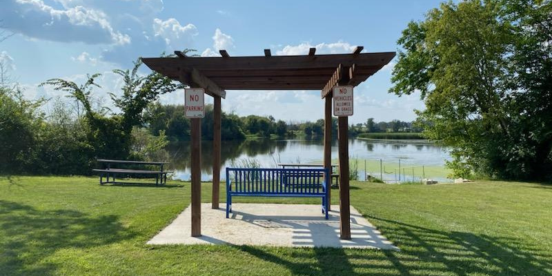 Pergola Overlooking the Rock River