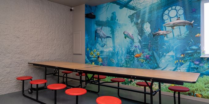 Under the Sea Kids Party Room