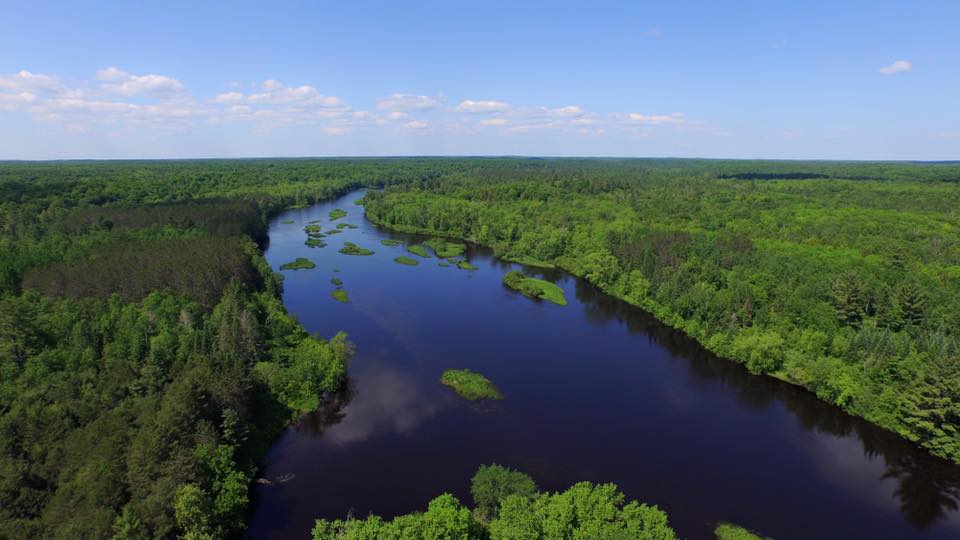 The extraordinary Flambeau River..  canoe and kayak fun!