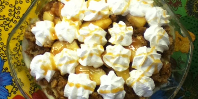 Caramel Apple Trifle