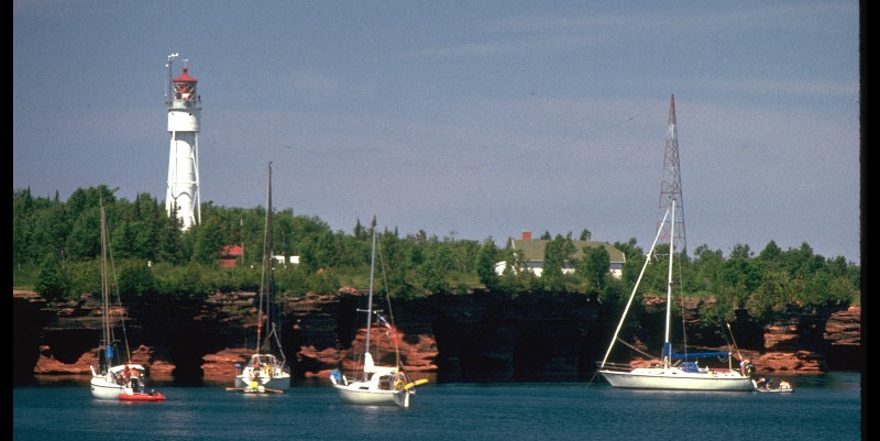 Devils Island Lighthouse, Lake Superior