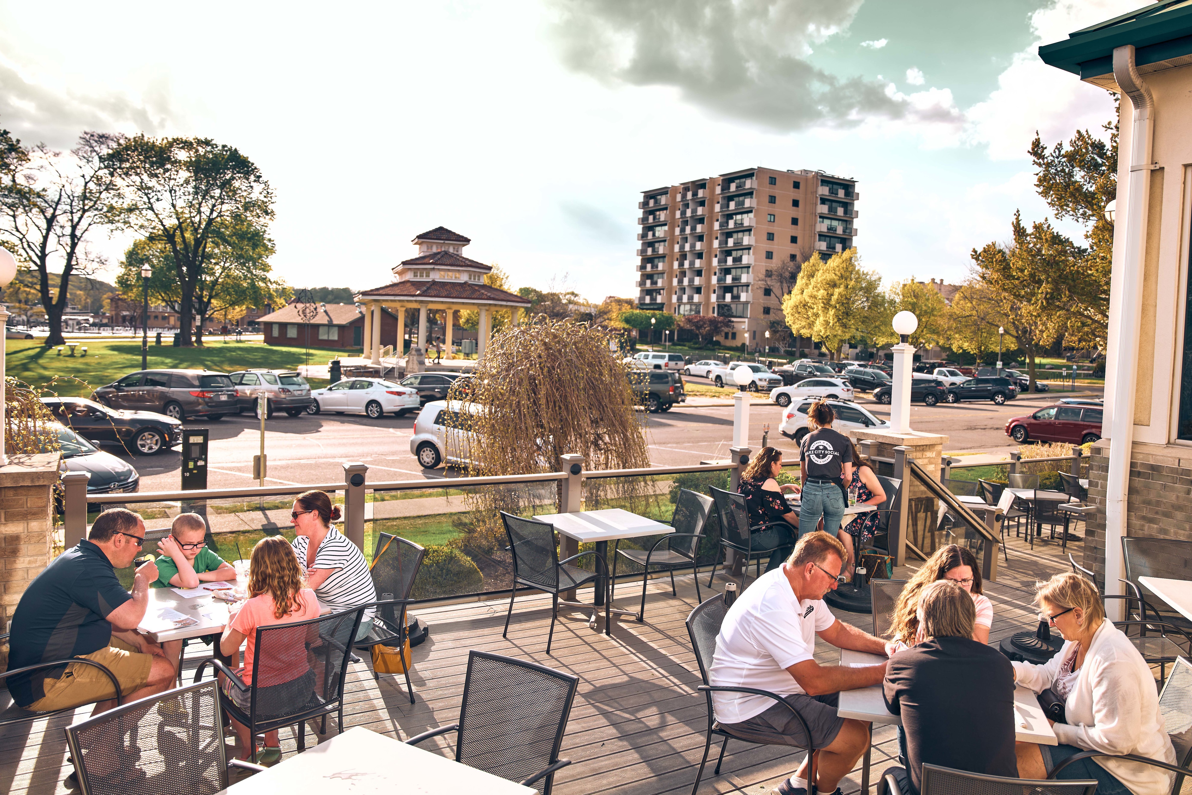 Patio at Lake City Social