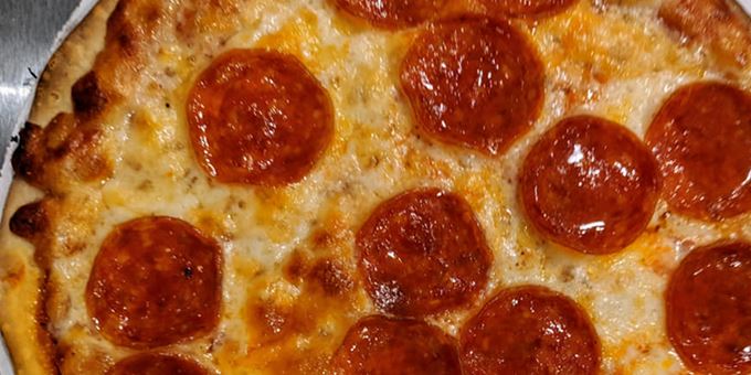 Pepperoni Thin Crust Pizza