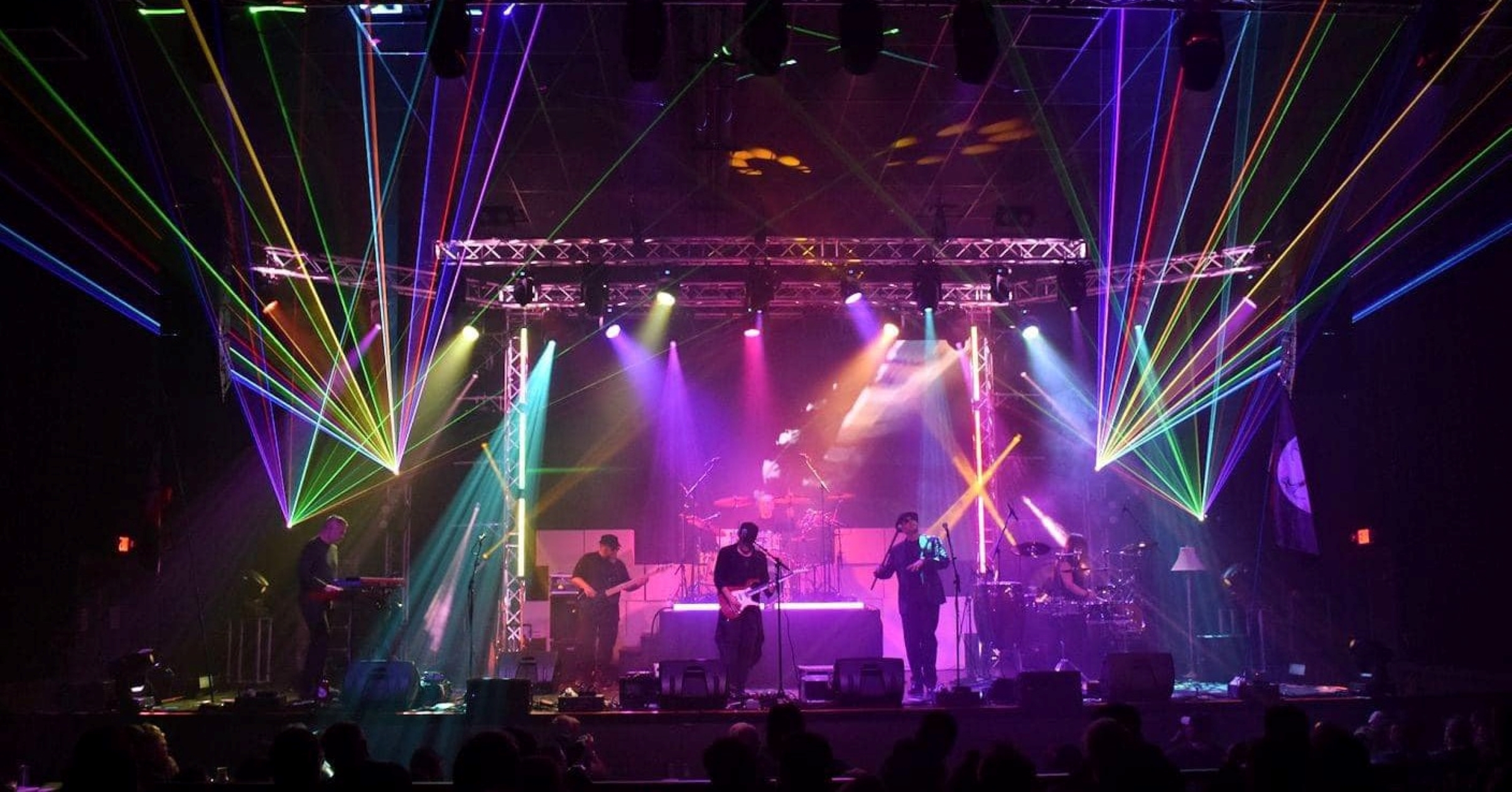 Musical performance at the Geneva Stage.