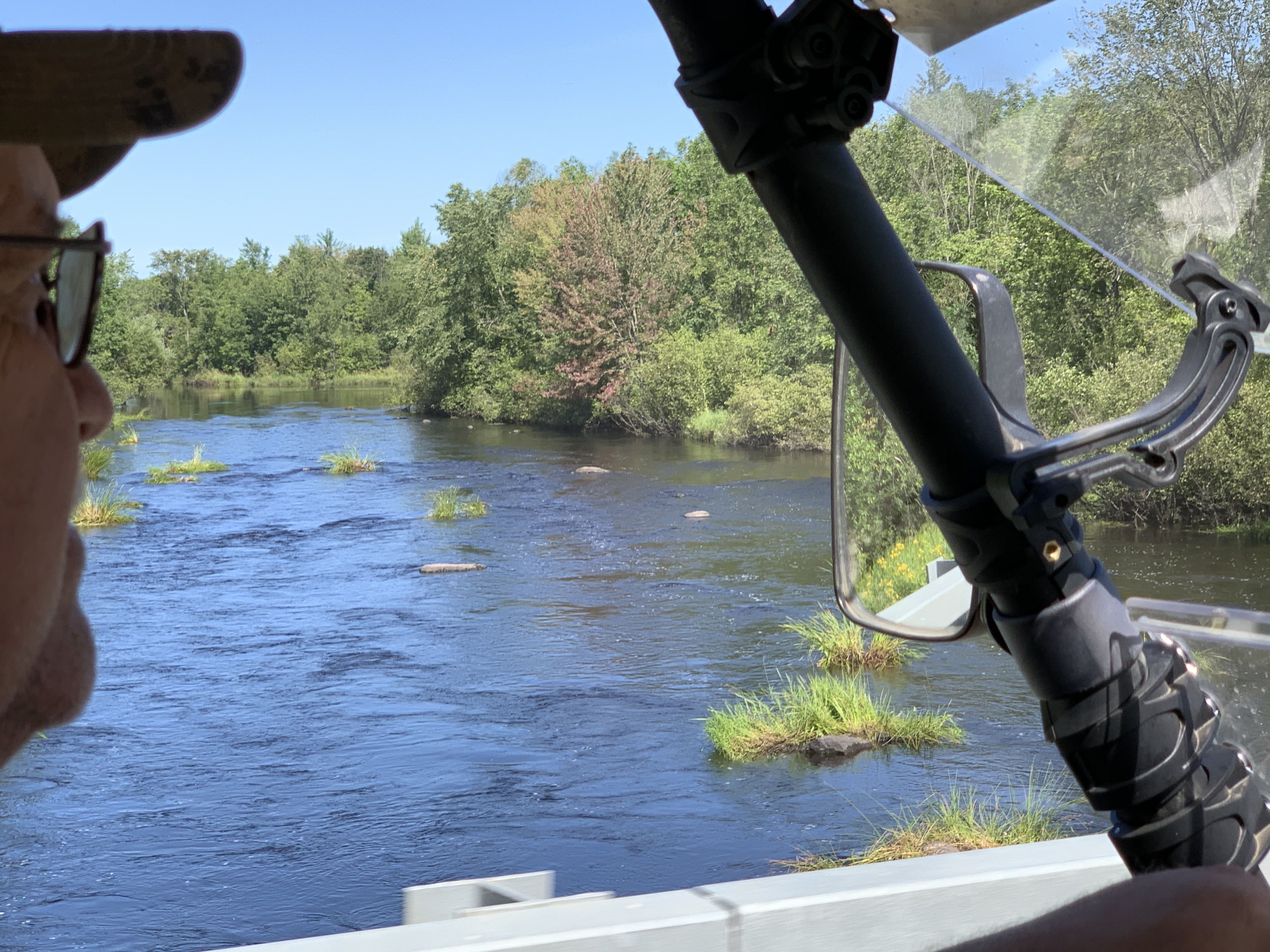 Pause and take in the stunning view of the Wolf River where the Augustyn Springs Trail crosses over on the scenic County Road A bridge. This peaceful moment along the trail is the perfect place to reconnect with nature and soak in the beauty of Langlade County’s wild landscapes